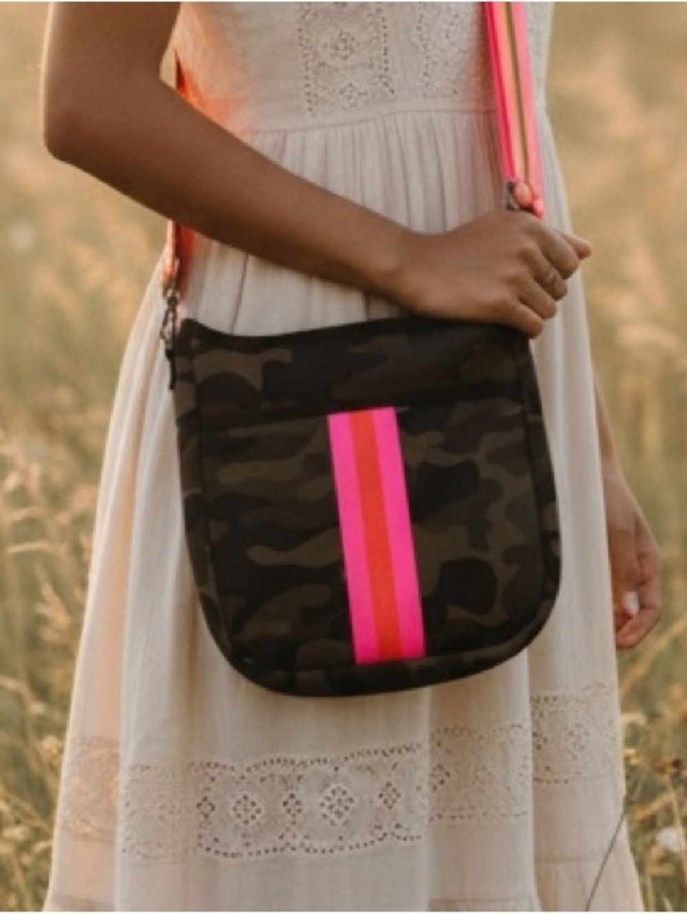 NWOT Haute Shore Jeri Tote - Showoff Camo/Neon - Two Strap Options